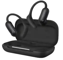 Anker - Soundcore AeroFit 2 Pro Dual-Form Wireless Bluetooth Earbuds with Open-Ear and Active Noise Cancellation Seamless Switch - Black