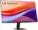 Alt View 5. LG - 27" IPS FHD 120Hz Monitor with HDR10 (HDMI) - Black.