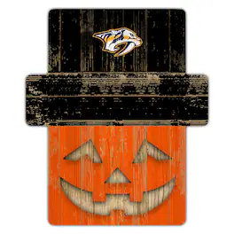 Fan Creations - Nashville Predators 12" x 12" Jack-O-Lantern Display - Orange