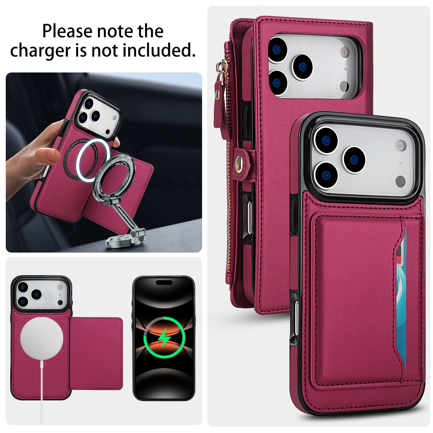Please note the charger is not included.