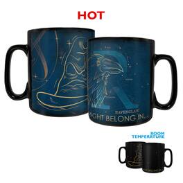 Trend Setters - Harry Potter (Celestial House - Ravenvclaw) Morphing Mugs® Heat-Sensitive Clue Mug - Black