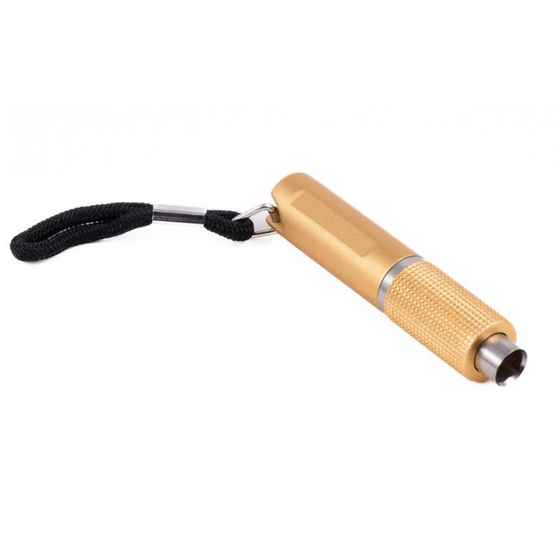 Angle. Prestige - Gold High Line Twist Punch Cutter - Gold Finish.
