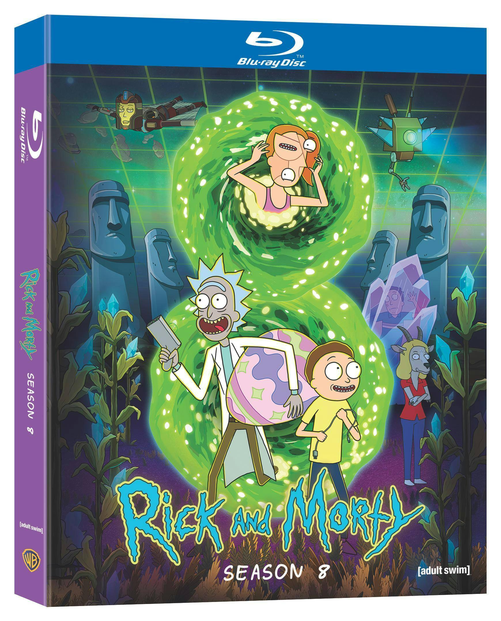 Angle. Rick and Morty: Season 8   - BLU-RAY.