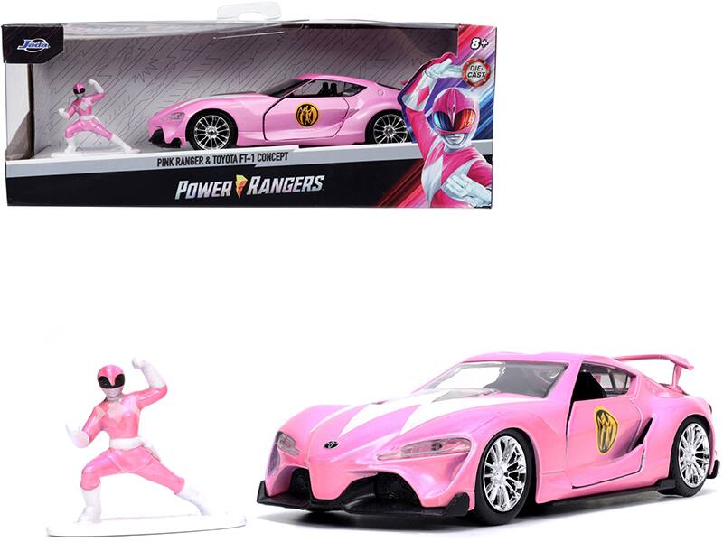 Jada 8+ DIE CAST RANGER & TOYOTA FT-1 CONCEPT PINK POWER RANGERS

PINK RANGER & TOYOTA FT-1 CONCEPT

POWER RANGERS