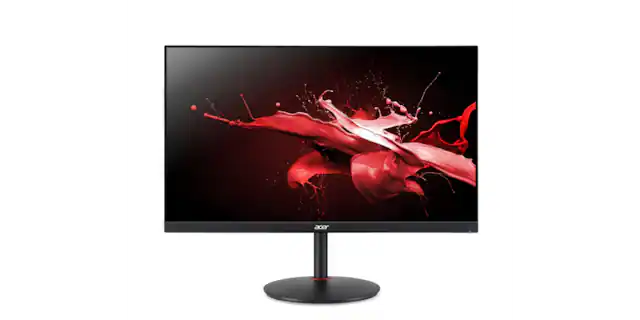Front. Acer - Nitro XVM270 M3 27" WQHD Gaming Monitor 180Hz 1ms IPS - Black.