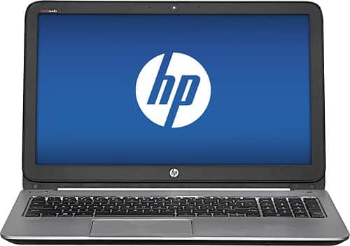 Front Standard. HP - Geek Squad Certified Refurbished ENVY Sleekbook 15.6" Laptop - 6GB Memory - 750GB Hard Drive - Modern Silver.