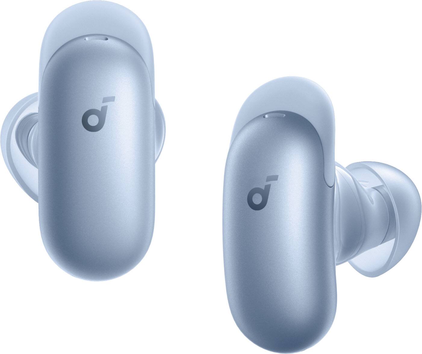 Alt View 6. Anker - Anker - Soundcore Liberty 5 Pro Noise Cancelling Earbuds - Blue with Guinness World Records-Certified Call Quality - Blue.