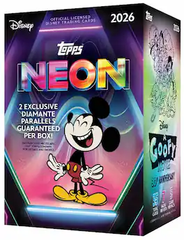 2026 Topps Disney Neon Ent Blaster Box