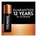 GUARANTEED
12 YEARS
IN STORAGE
DURACELL