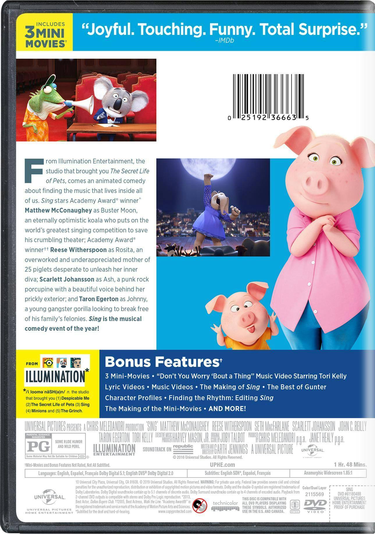 Angle. Sing (Special Edition) [DVD].