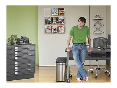 Alt View 4. Safco - Onyx Storage Drawer Mesh - Black.