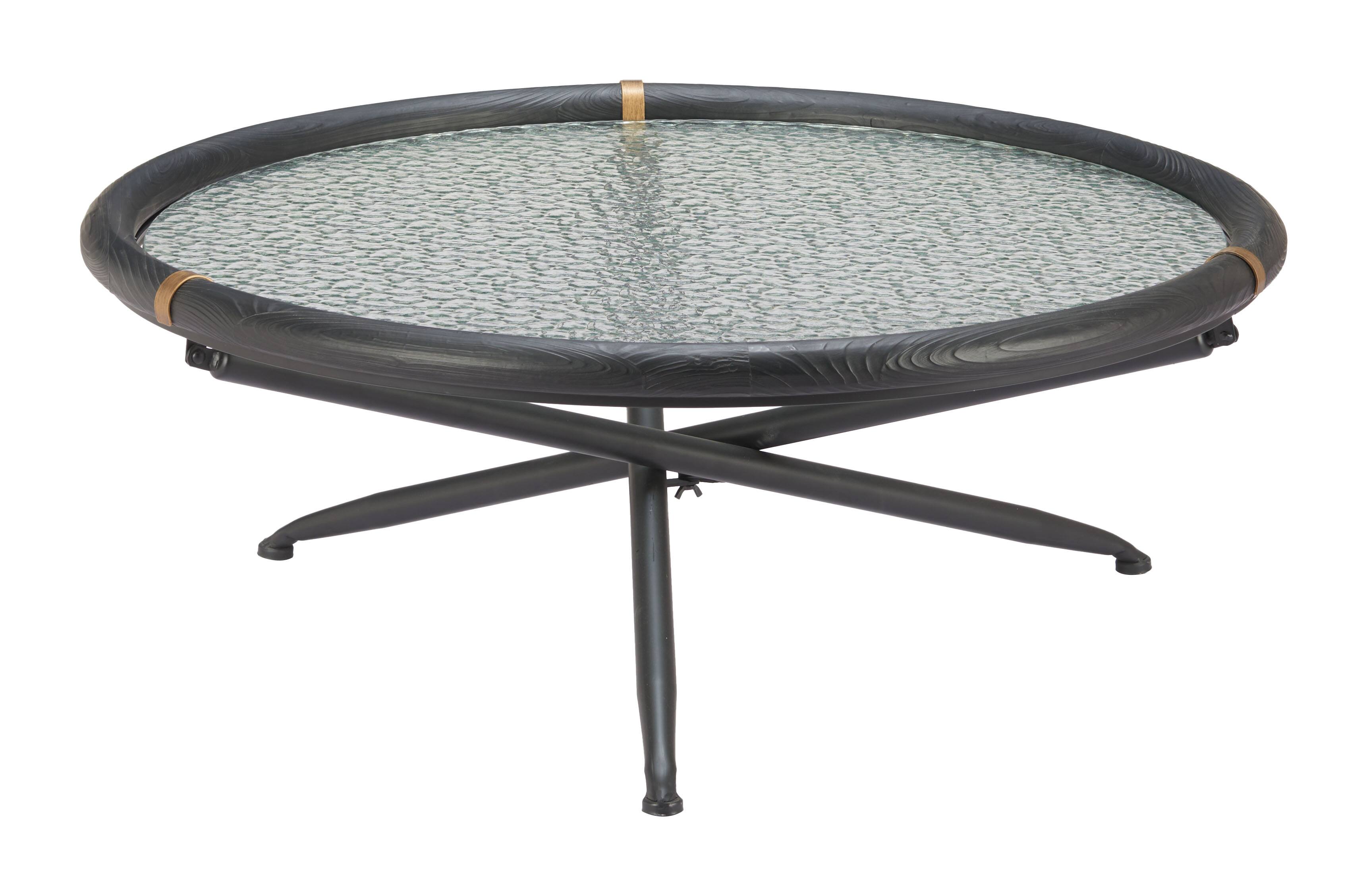Back. Hivvago - Aneis Coffee Table Black - Black.