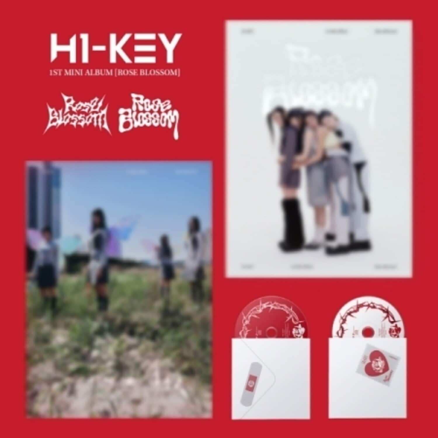 H1-Key - Rose Blossom - incl. 50pg Photobook, Photocard, Postcard + Folding Poster   - COMPACT DISCS [CD] price history on PriceWatchPro