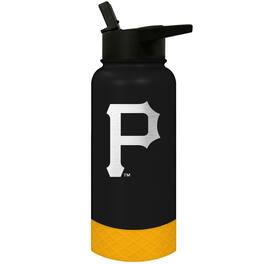 Great American Products - Pittsburgh Pirates 32oz. Logo Thirst Hydration Water Bottle - Multicolor