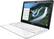 Left. HP - 11.6" Chromebook Wi-Fi + 4G LTE - Exynos 5 - 2GB Memory - 16GB Flash (eMMC) Memory - Piano White/Blue.