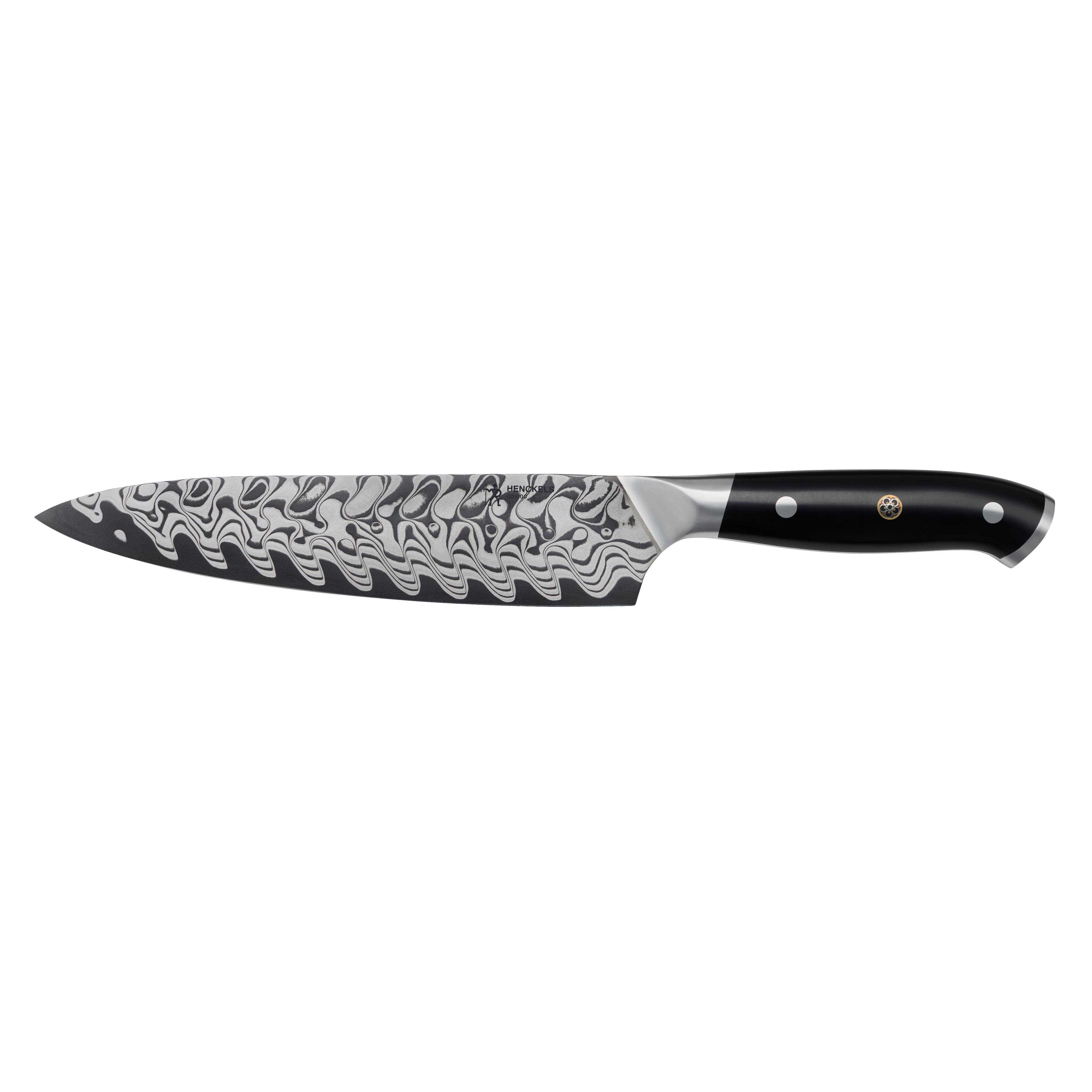 Alt View 4. Henckels - Henckels Compass Damascus 6-pc Magnetic Easel Knife Set - Bamboo.