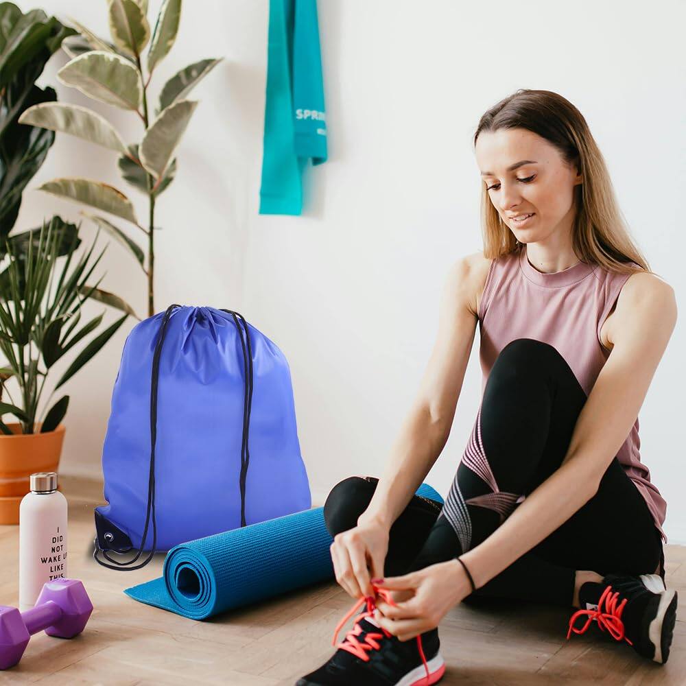 Cozy Serene Multi Functional Drawstring Bag Bulk Backpack 20 Draw ...