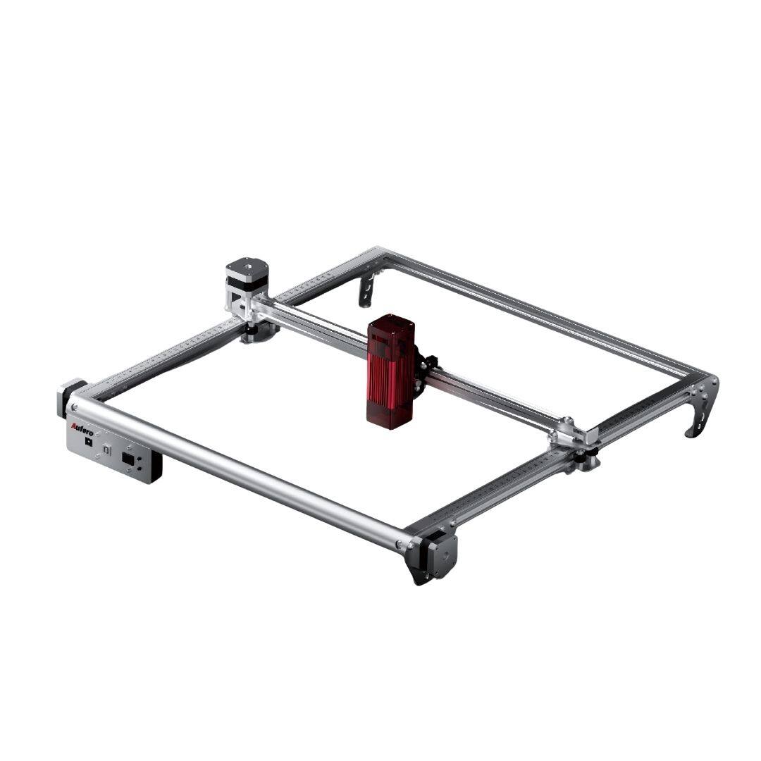 Front. Aufero - Aufero Laser 2, 5W Short Focus Engraver for Wood/Leather, 15.7"x15.7", Beginner-Friendly - white.