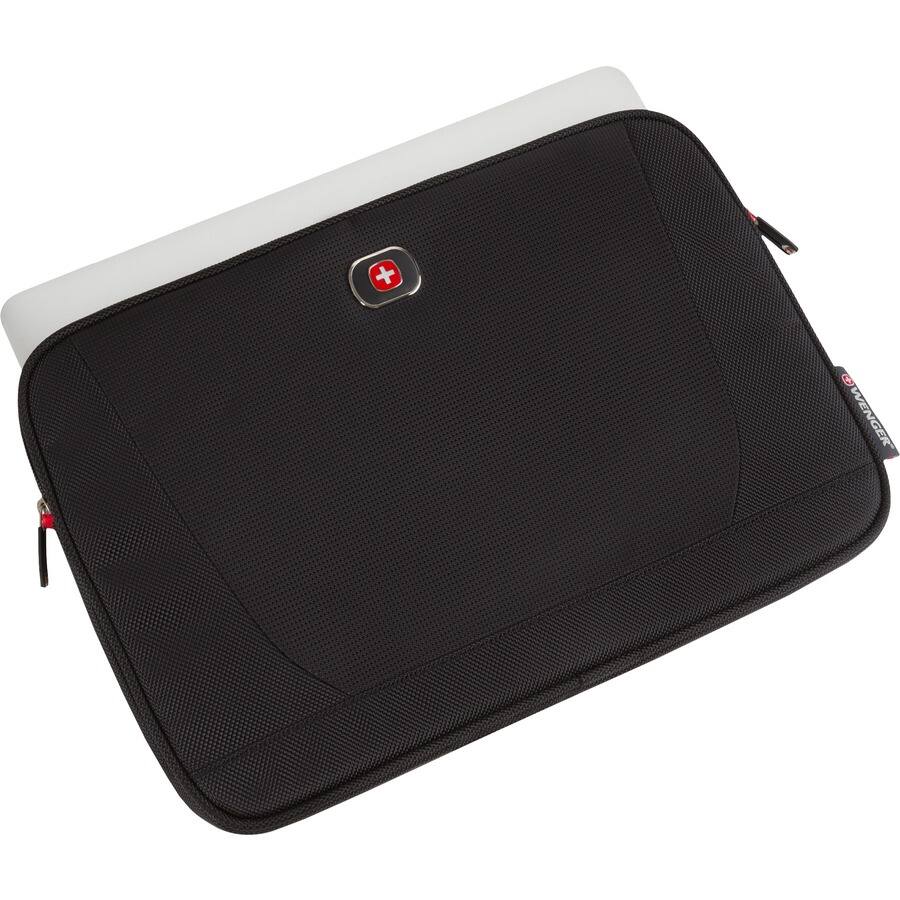 Alt View 6. SwissGear - Wenger Beta 14In Sleeve - Fits Up To 14In Laptop Black - Black.