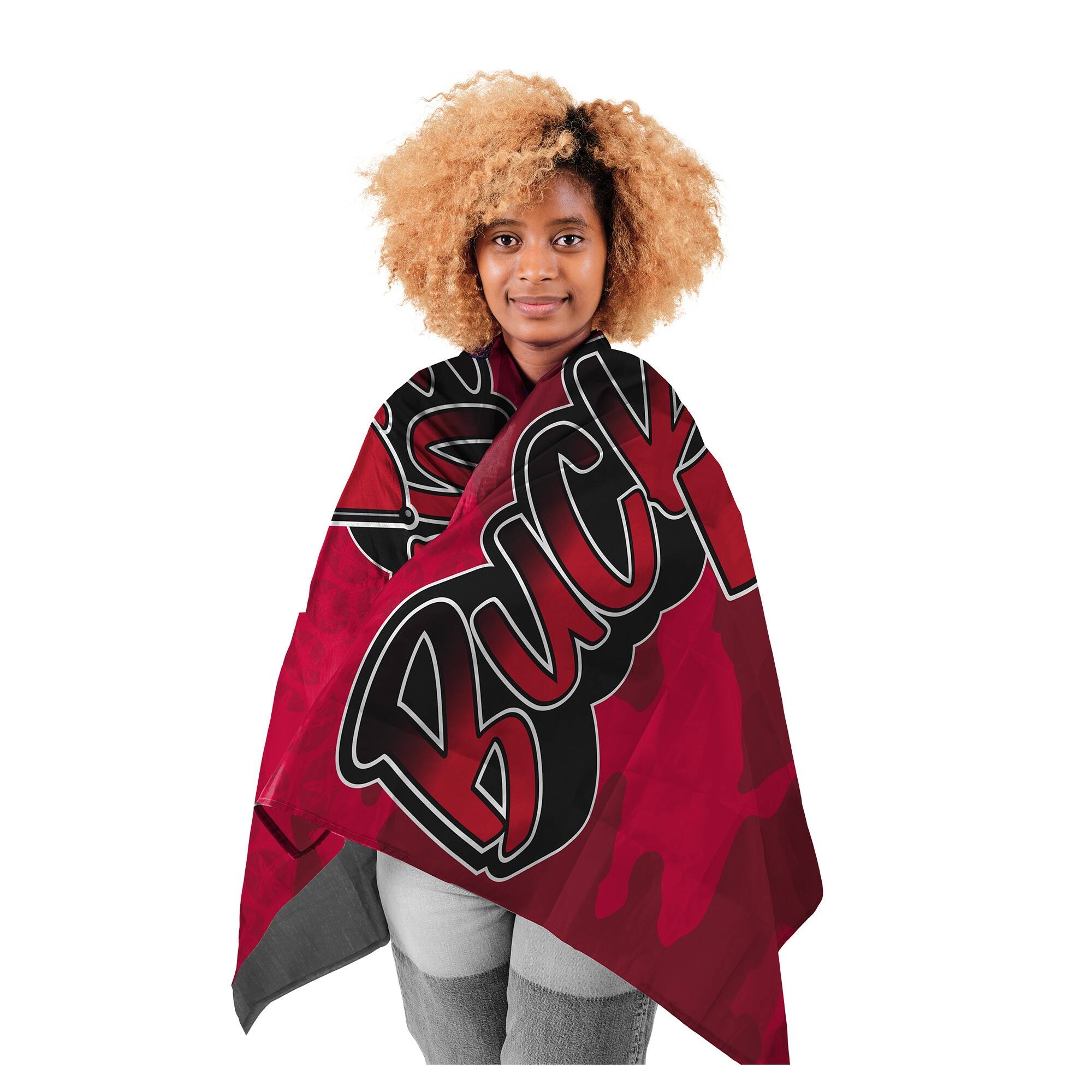 Alt View 2. Pegasus - Ohio State Buckeyes 50" x 60" Wearable Hero Cape - Multicolor.