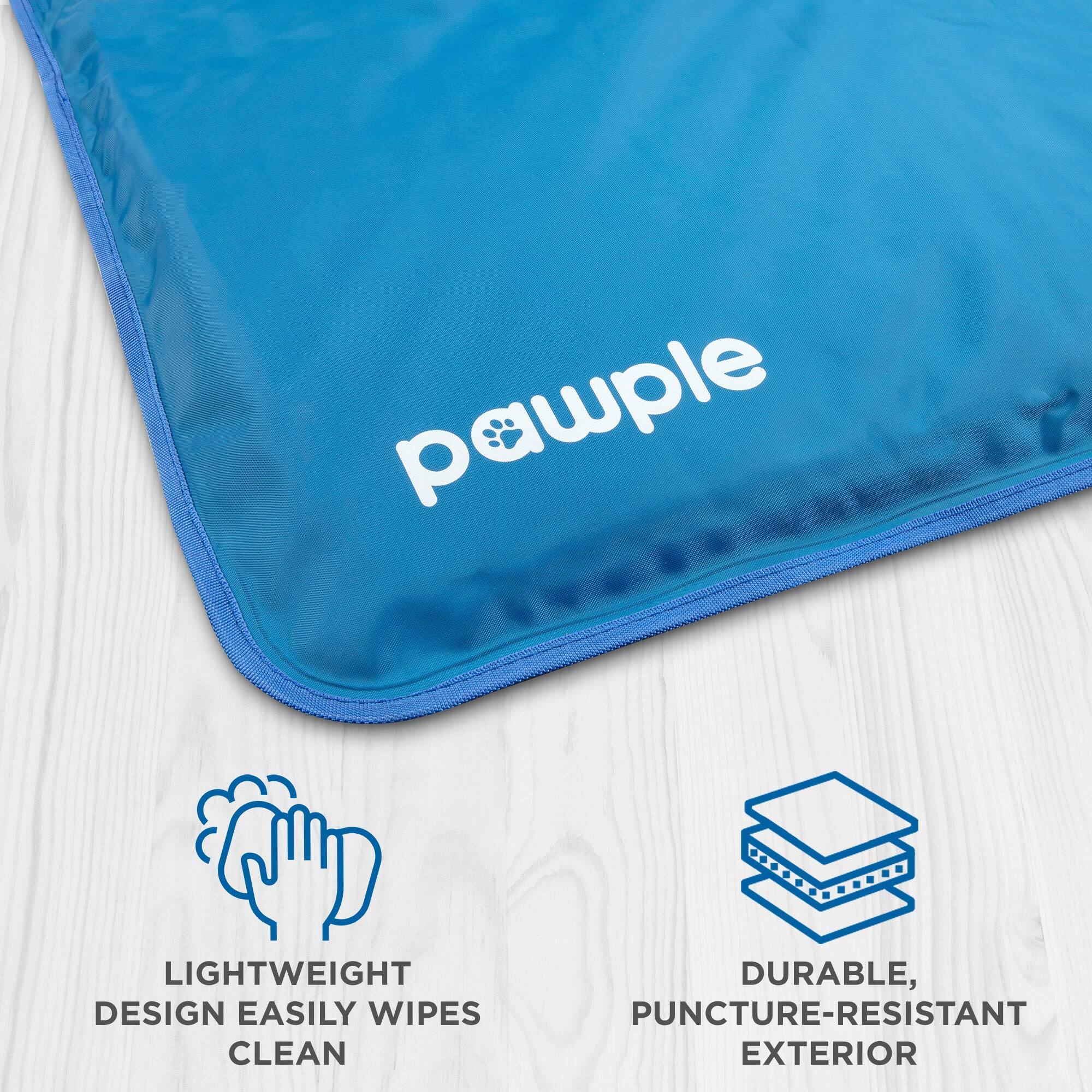 pawple LIGHTWEIGHT DESIGN EASILY WIPES CLEAN, DURABLE, PUNCTURE-RESISTANT EXTERIOR