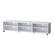 Alt View 11. CorLiving - Hollywood Collection TV Stand with Open Cabinets for Most TVs up to 85" - White.