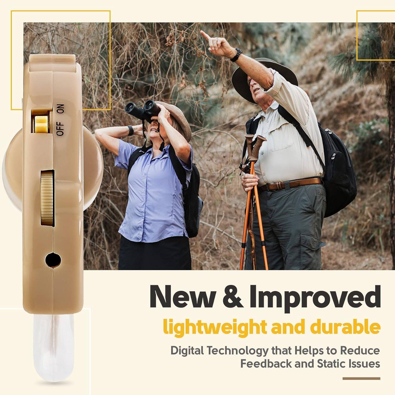 New & Improved  
lightweight and durable  
Digital Technology that Helps to Reduce Feedback and Static Issues