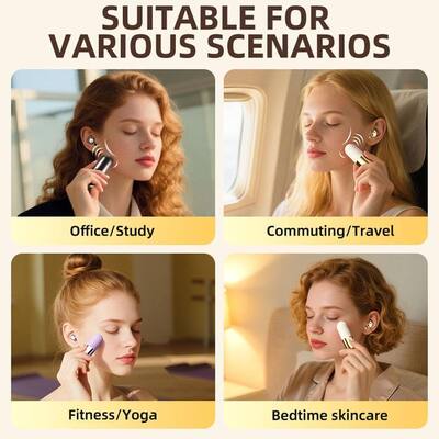 YONWAY - Vibration Massage Bluetooth Headphones, Wireless Sleeping Earphones, Provide Relaxation and Massage for Sleeping YONWAY - Vibration Massage Bluetooth Headphones, Wireless Sleeping Earphones, Provide Relaxation and Massage for Sleeping