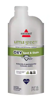 BISSELL - Little Green Oxy Spot & Stain Super Concentrate Cleaning Formula (6 count) - Silver