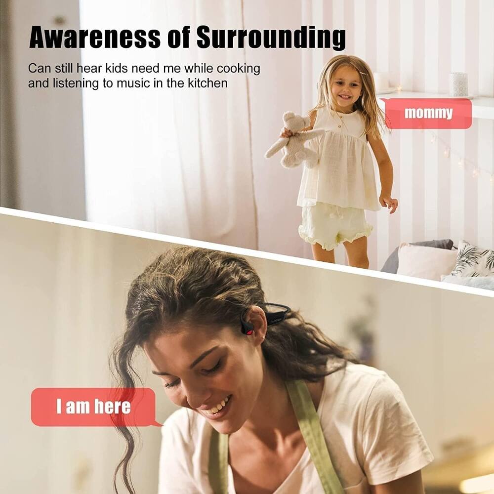 Awareness of Surrounding  
Can still hear kids need me while cooking and listening to music in the kitchen  

mommy  
I am here