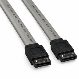 Sanoxy - 0.5m 7-pin 180-Degree Serial ATA Device Cable for External Use - Multi