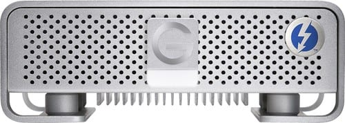 G-Technology - G-DRIVE with Thunderbolt 3TB External USB 3.0 Hard Drive - Silver