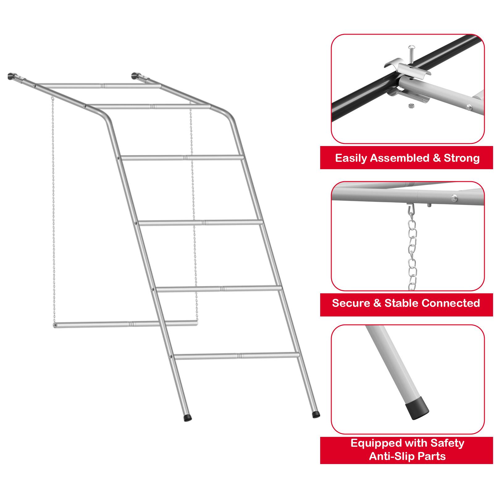 Easily Assembled & Strong  
Secure & Stable Connected  
Equipped with Safety Anti-Slip Parts