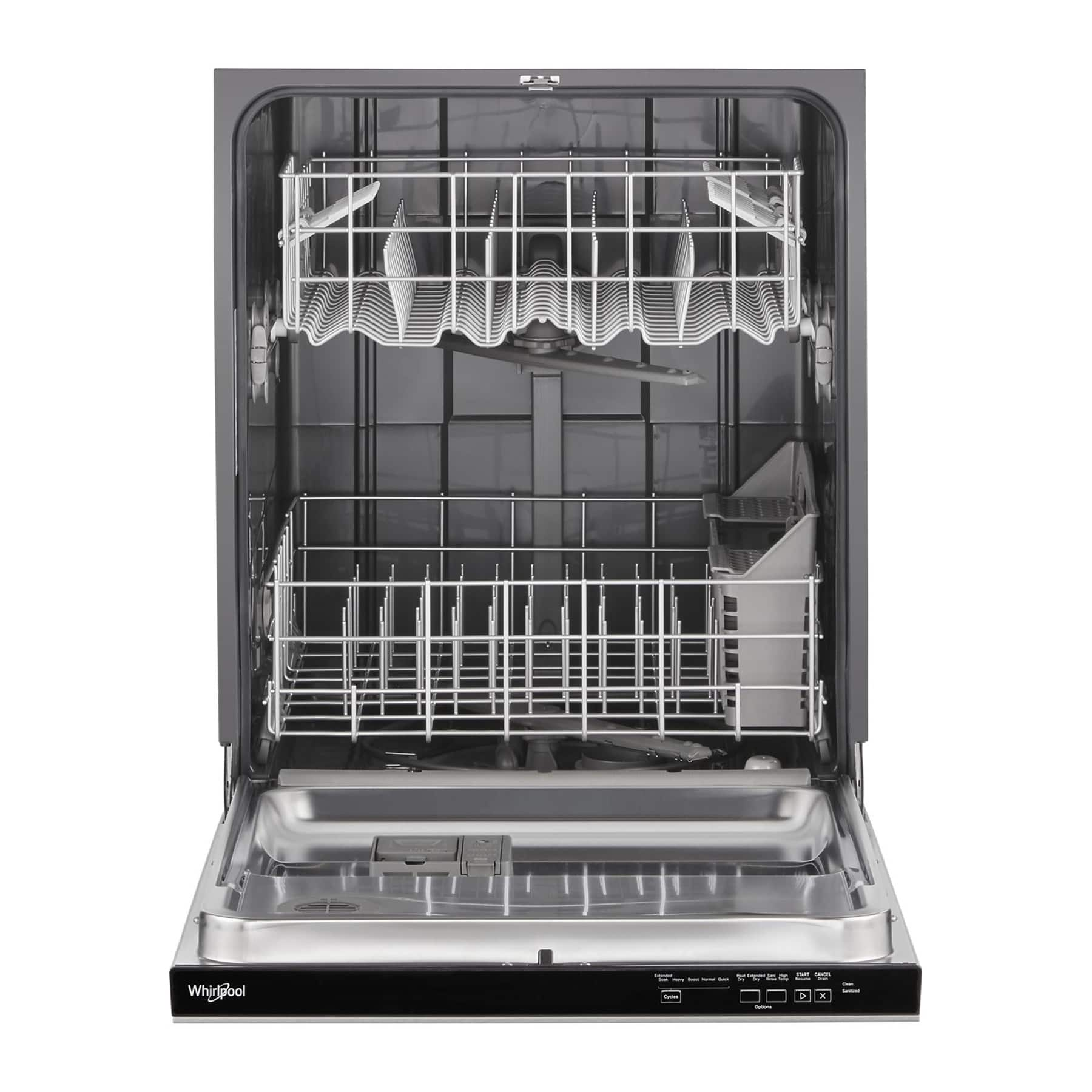 Whirlpool – 24″ Top Control Built-In Stainless Steel Tub Dishwasher with Boost Cycle and 55 dBA – Stainless Steel Sansujyuku sansujyuku.com