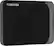 Front. Toshiba - Canvio Connect II 2TB External USB 3.0 Portable Hard Drive - Black.