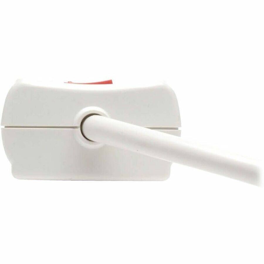Alt View 3. Tripp Lite - Eaton Tripp Lite Series Protect It! 7-Outlet Surge Protector, 12 ft. (3.66 m) Cord, 1080 Joules, Fax/Modem Protection - Unknown.
