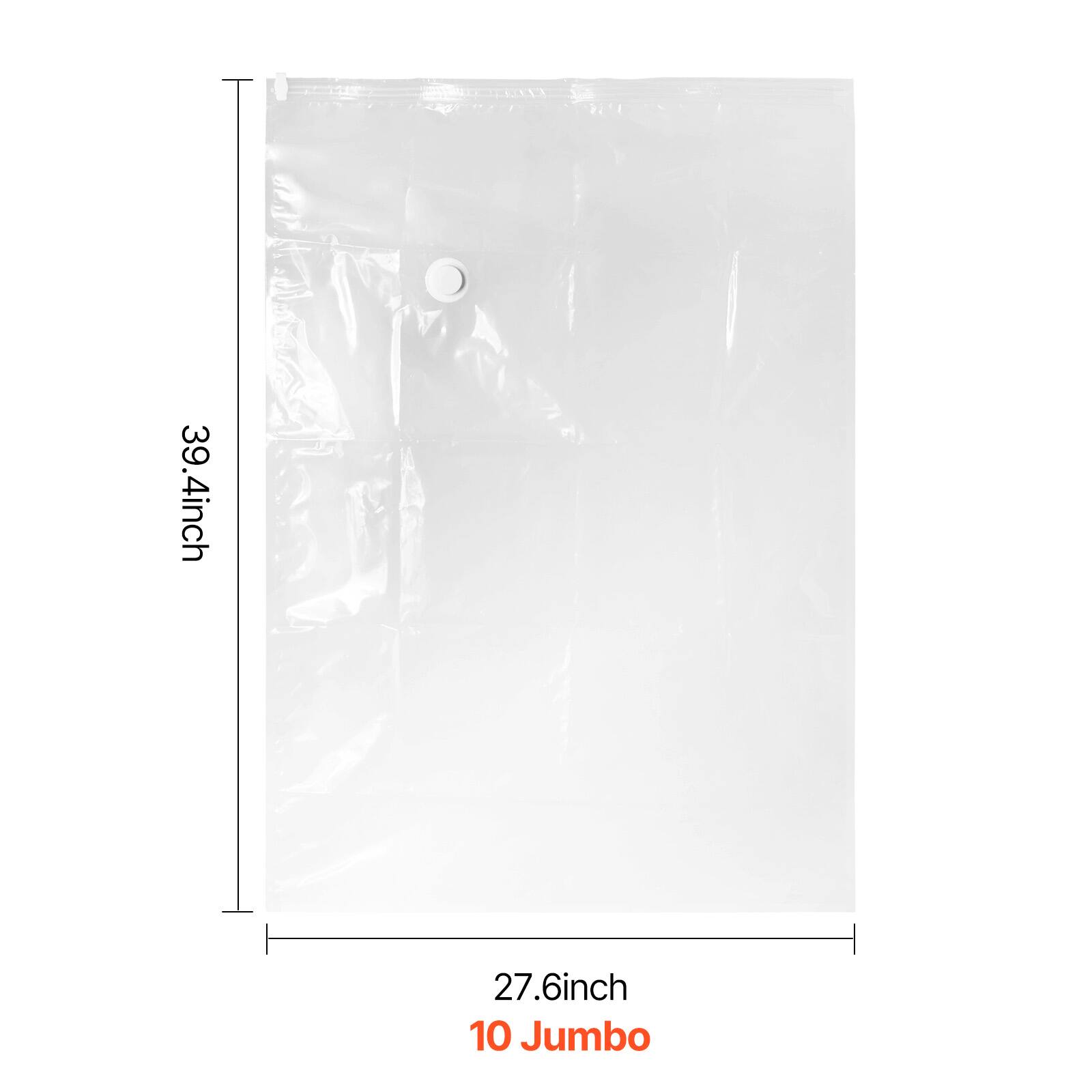 39.4 inch  
27.6 inch  
10 Jumbo