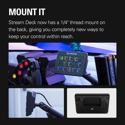 Elgato Stream Deck Scissor Keys Black 10GBL9901 - Best Buy Elgato Stream Deck Scissor Keys Black 10GBL9901 - Best Buy