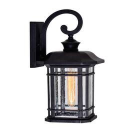 CWI Lighting - Blackburn 1 Light Outdoor Wall Lantern - Black