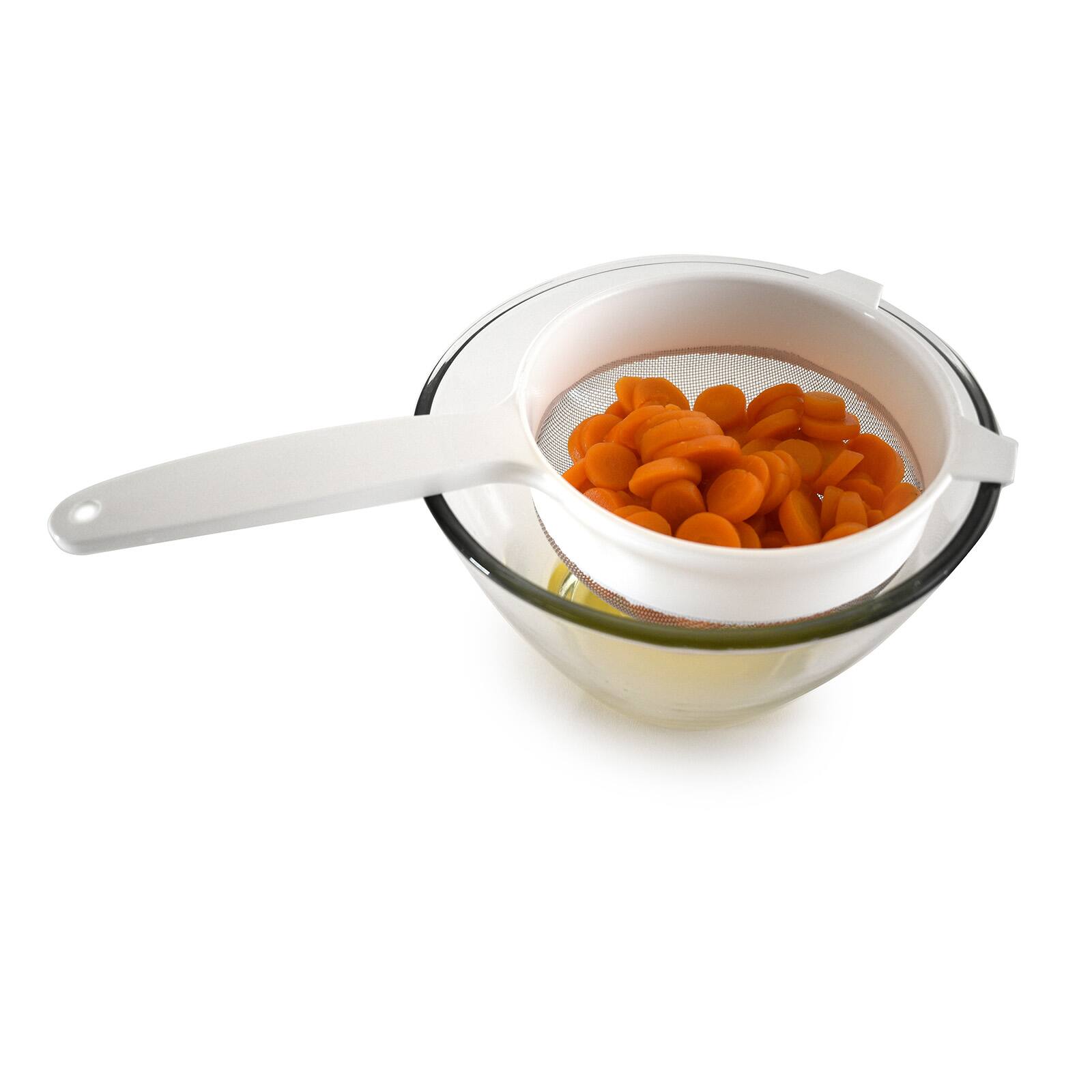 Alt View 3. Norpro - Mesh Strainer with Stainless Steel Basket, 5-Inch - Silver.