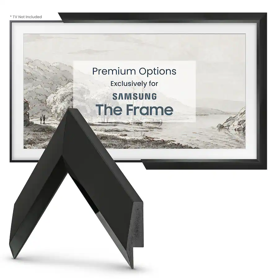 Deco TV Frames 43" Slim Bezel for Samsung The Frame TV Modern Tuxedo ...