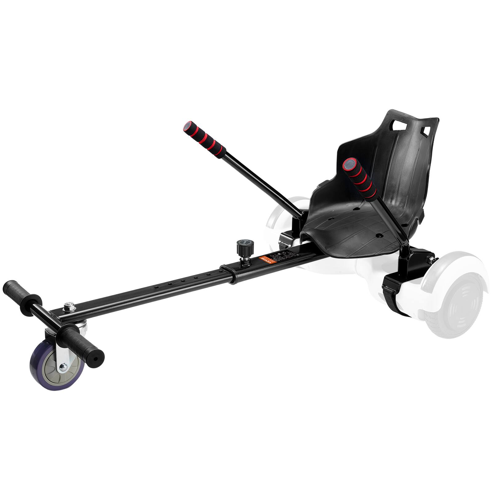 Alt View 5. VEVOR - Hoverboard Seat Attachment, Compatible with All 6.5" 8" 8.5" 10" Hoverboards, Grips Control - Black.