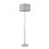 Alt View 5. FC Design - FC Design Modern 81" Tall Standing Adjustable Arched Floor Lamp with Drum Shade and Marble Base - Grey - Grey.