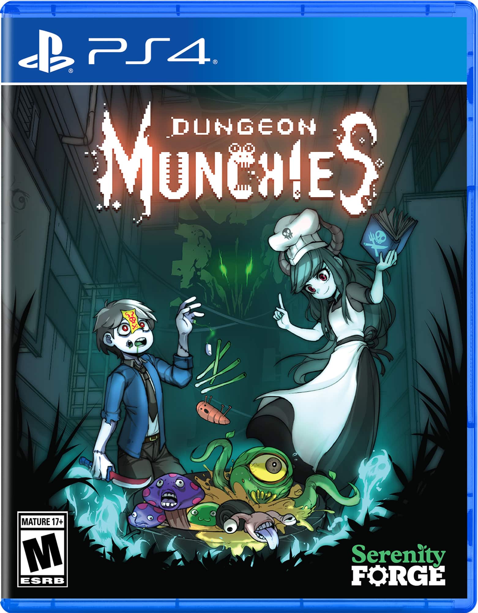 Front. PM Studios - Dungeon Munchies.