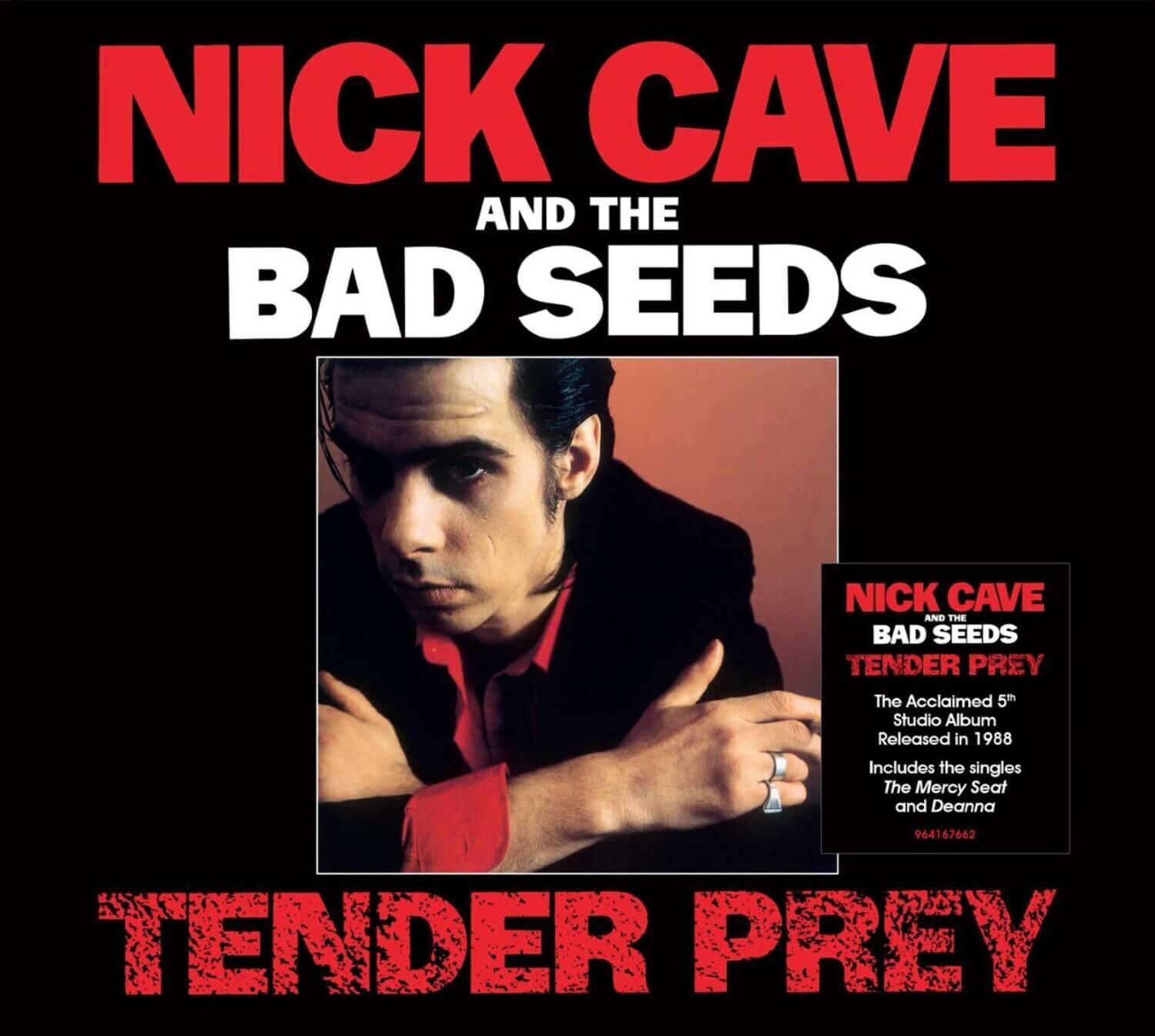 NICK CAVE AND THE BAD SEEDS  
TENDER PREY  

The Acclaimed 5th Studio Album Released in 1988  
Includes the singles The Mercy Seat and Deanna  

964167662