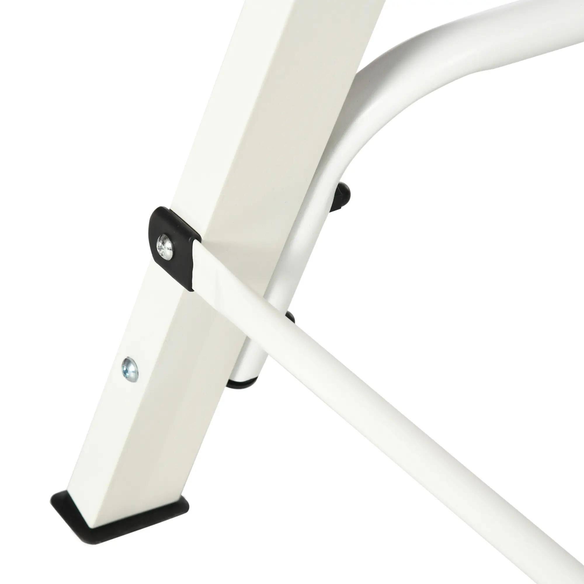 Alt View 1. Resenkos - Resenkos Heavy Duty Swing Frame, Metal Porch Swing Stand, 528 lbs Capacity, Perfect for Backyard, Patio, Lawn, White.