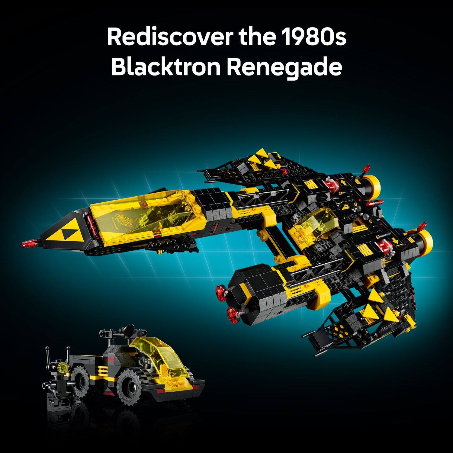 Rediscover the 1980s Blacktron Renegade.