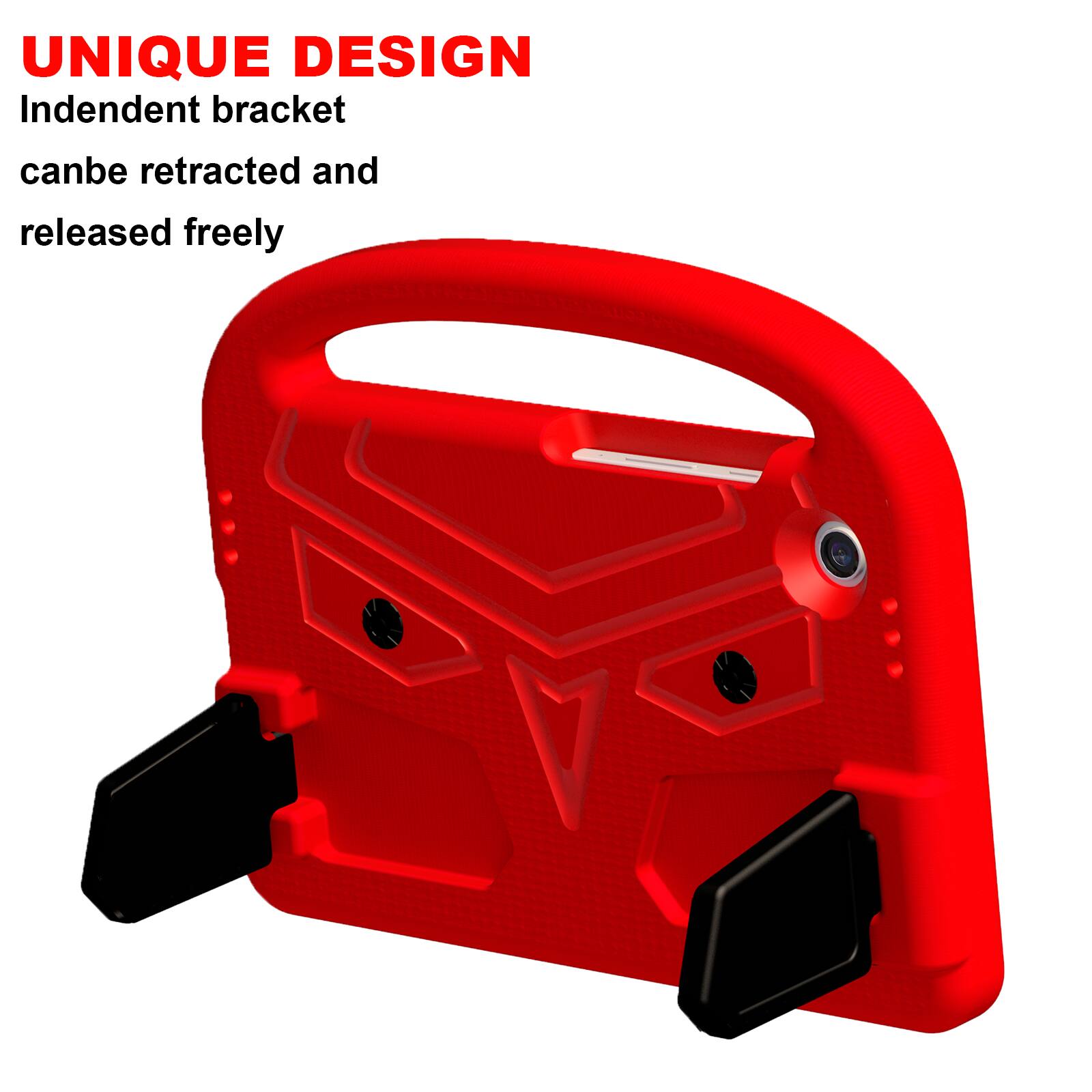 UNIQUE DESIGN  
Independent bracket can be retracted and released freely