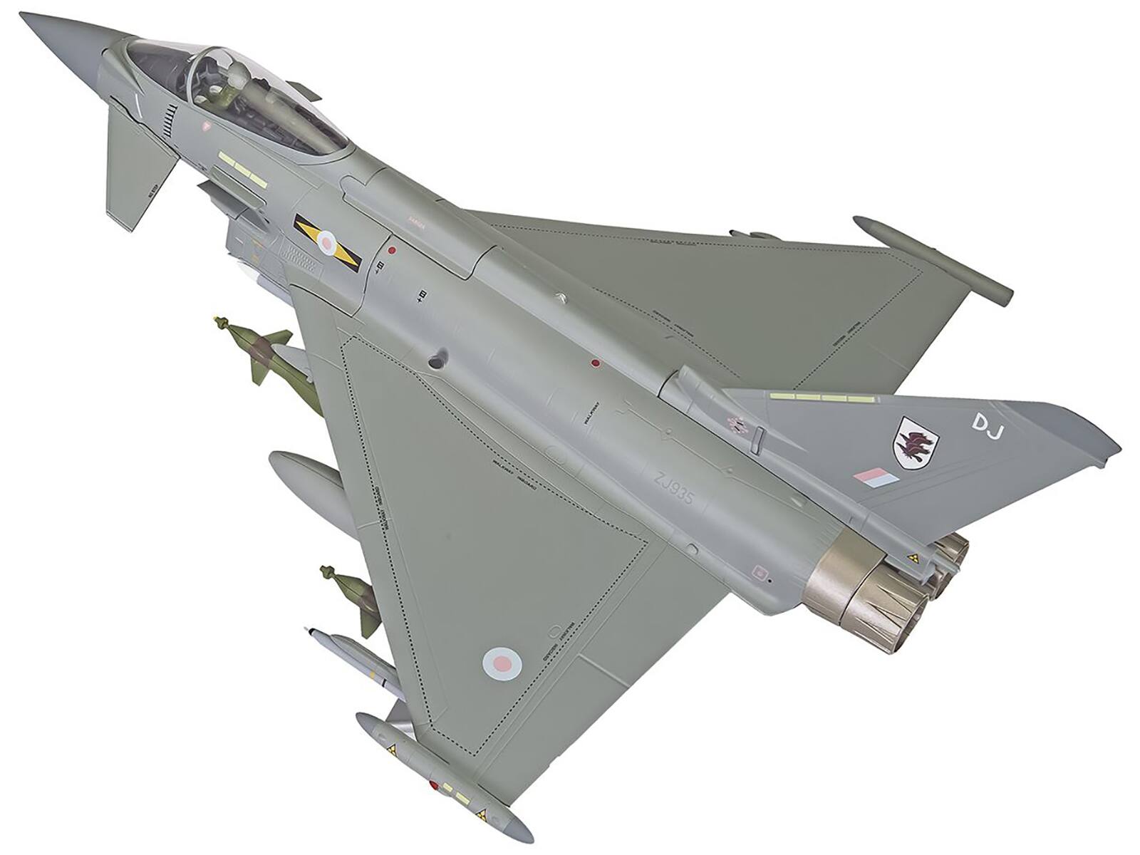 Back. Corgi - Eurofighter Typhoon FGR.4 "RAF No.11 Squadron Operation Ellamy Gioia del Colle Italy 2011" Aviation Archive Series 1/48 - Multi.