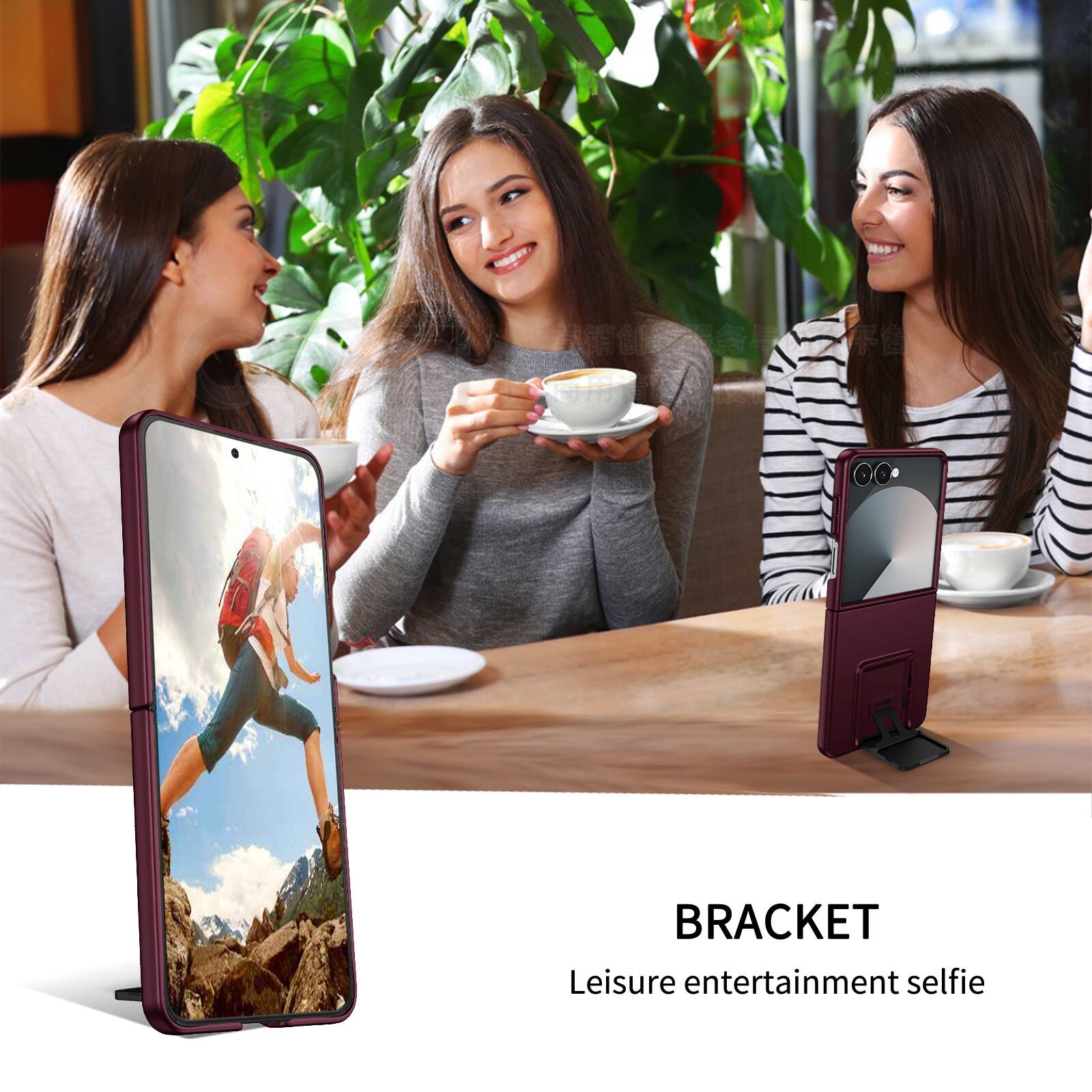 BRACKET  
Leisure entertainment selfie